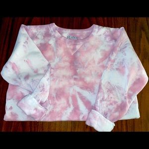Purple & Pink Tie Dye Crewneck